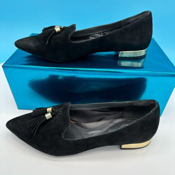 Rockport Women's TM Zuly Luxe Loafer Pointed Toes Shoes, Size 8, Black‎ - Picture 3 of 10